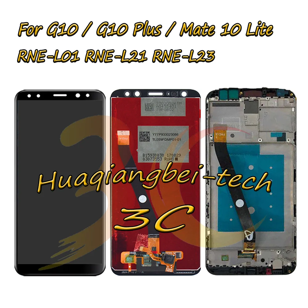 ЖК-дисплей с сенсорным экраном и дигитайзером в сборе + рамка для Huawei G10 / G10 Plus / Mate 10 Lite RNE-L01 / L02 / L03 / L21 / L22 / L23
ЖК-дисплей с сенсорным экраном и дигитайзером в сборе + рамка для Huawei G10 / G10 Plus / Mate 10 Lite RNE-L01 / L02 / L03 / L21 / L22 / L23