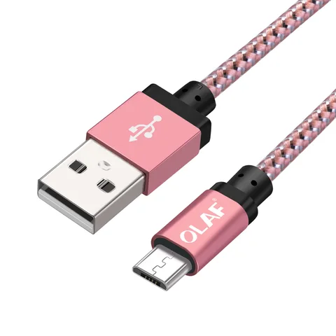 Кабель Micro USB Olaf, кабель для быстрой зарядки и передачи данных, 25 см, 1 м, 2 м, 3 м, 5 В/2 А, для Samsung, Huawei, Xiaomi, мобильный телефон