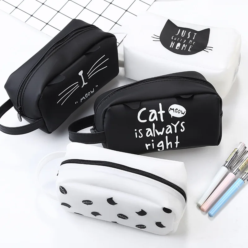 Cute Kawaii Large Capacity Pencil Case Lovely Cartoon Cat School Student Pen Cases Silicon Gel Animal Kids Stationery Box Bags
Cute Kawaii Large Capacity Pencil Case Lovely Cartoon Cat School Student Pen Cases Silicon Gel Animal Kids Stationery Box Bags