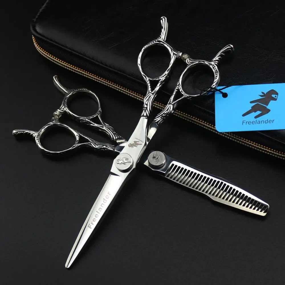 Professional Hair Cutting Scissor Hair Scissors Hairdressing Hair Straight Thinning Scissors Barber Salon Tools Argus handle
Professional Hair Cutting Scissor Hair Scissors Hairdressing Hair Straight Thinning Scissors Barber Salon Tools Argus handle