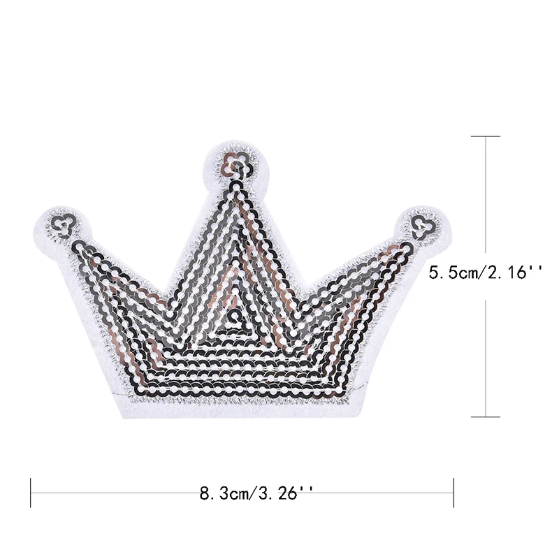 12PCS Garment Embroidery Patch Shiny Sequins Crown Sew On Motifs Application Clothes Patch Iron On Patches For Clothes
12PCS Garment Embroidery Patch Shiny Sequins Crown Sew On Motifs Application Clothes Patch Iron On Patches For Clothes