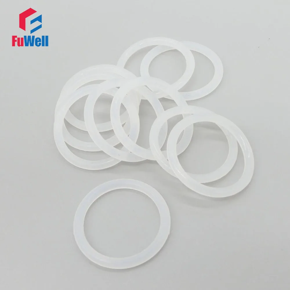 

Transparent Silicon O-rings Seals Gasket 3.5mm Thickness 34/35/36/37/38/39/40/41/42/43/44mm OD Rubber O Ring Sealing Washer