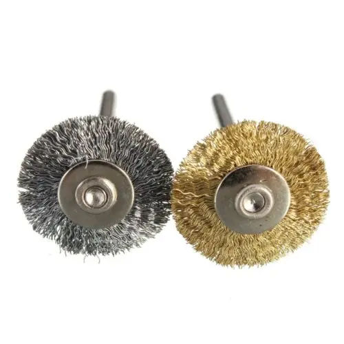 10pcs/set 3*22mm brass wire T type brush for brushing derusting polishing wheel grinding head flat steel wire
10pcs/set 3*22mm brass wire T type brush for brushing derusting polishing wheel grinding head flat steel wire