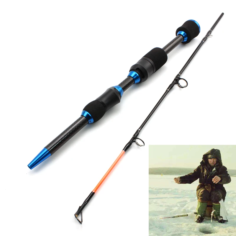 NEW winter On ice fishing rod 65cm 75g carbon Heavy ultrashort Spinning Rod Travel Fishing Tackle
NEW winter On ice fishing rod 65cm 75g carbon Heavy ultrashort Spinning Rod Travel Fishing Tackle