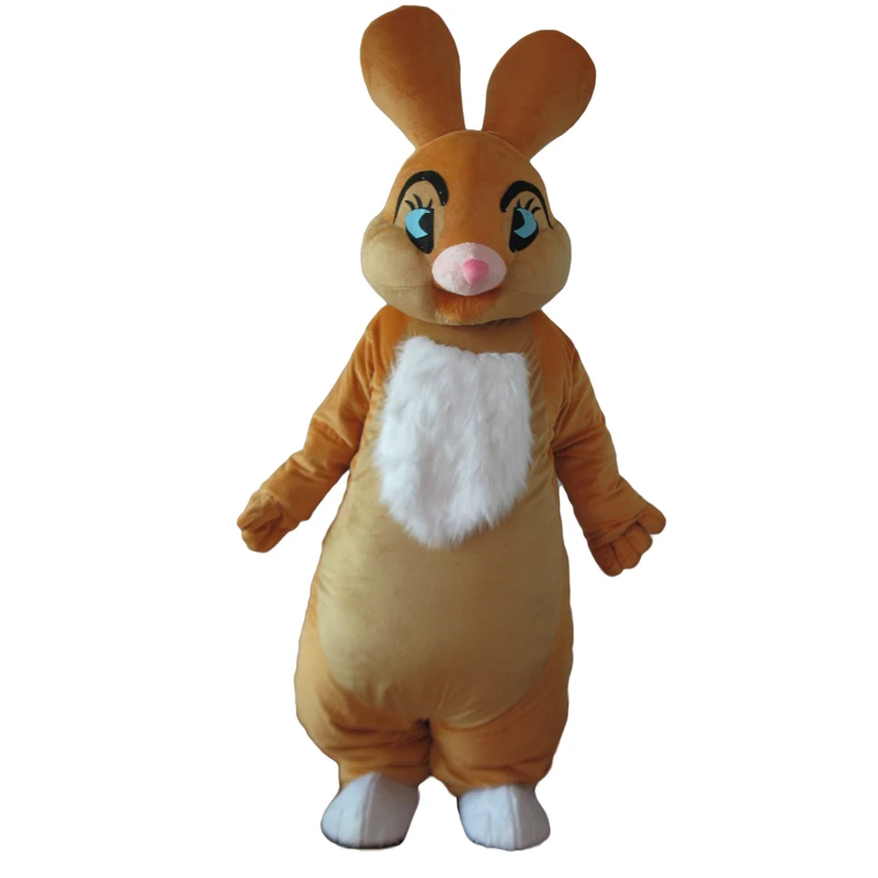 Hot selling Adult cartoon lovely brown rabbit mascot costume fancy dress party costume adult size
Hot selling Adult cartoon lovely brown rabbit mascot costume fancy dress party costume adult size