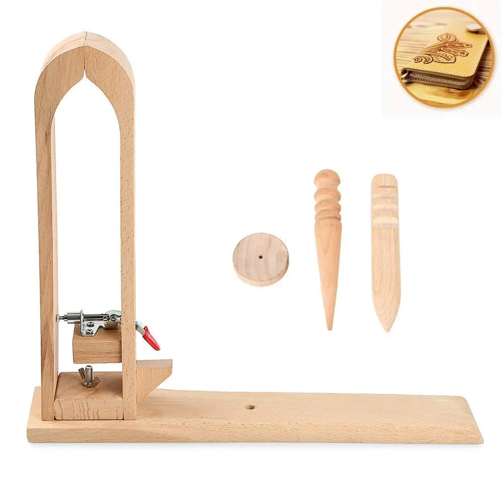 Top quality Wood Leathercraft Hand Stitching Pony Leather Craft Lacing Sewing DIY Table Desktop Tool
Top quality Wood Leathercraft Hand Stitching Pony Leather Craft Lacing Sewing DIY Table Desktop Tool