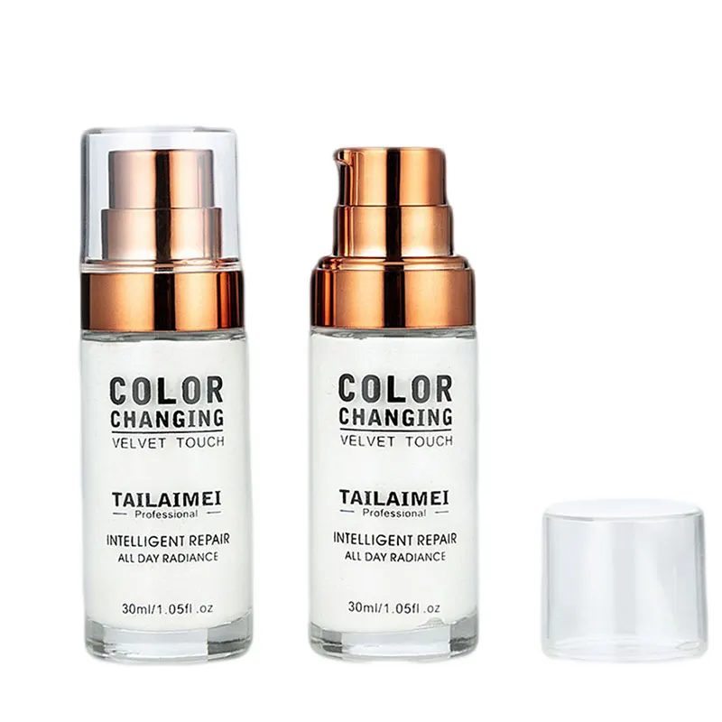 TLM Color Changing Foundation Makeup Base Nude Face Liquid Cover Concealer Change To Your Skin Tone Anti-allergic Waterproof
TLM Color Changing Foundation Makeup Base Nude Face Liquid Cover Concealer Change To Your Skin Tone Anti-allergic Waterproof
