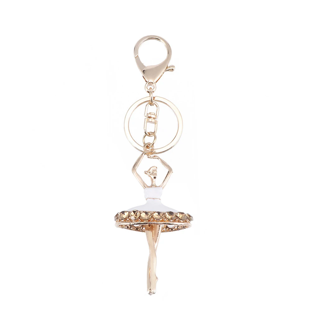 1 Pcs Fashion Ballet Dancer Girl Keyring Rhinestone Crystal Charm Women Car Key Pendant High Quality Car Key Chain
1 Pcs Fashion Ballet Dancer Girl Keyring Rhinestone Crystal Charm Women Car Key Pendant High Quality Car Key Chain