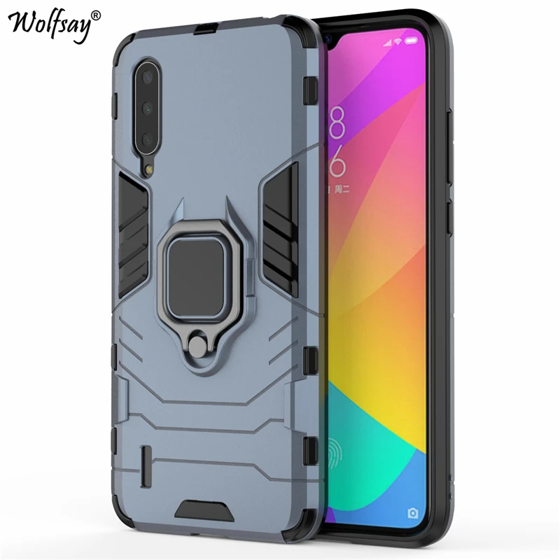Wolfsay For Xiaomi Mi 9 Lite Case, MiCC9 Car Holder Armor Cases Hard PC & Soft Silicone Cover for Xiaomi Mi 9 Lite With Magnet
Wolfsay For Xiaomi Mi 9 Lite Case, MiCC9 Car Holder Armor Cases Hard PC & Soft Silicone Cover for Xiaomi Mi 9 Lite With Magnet