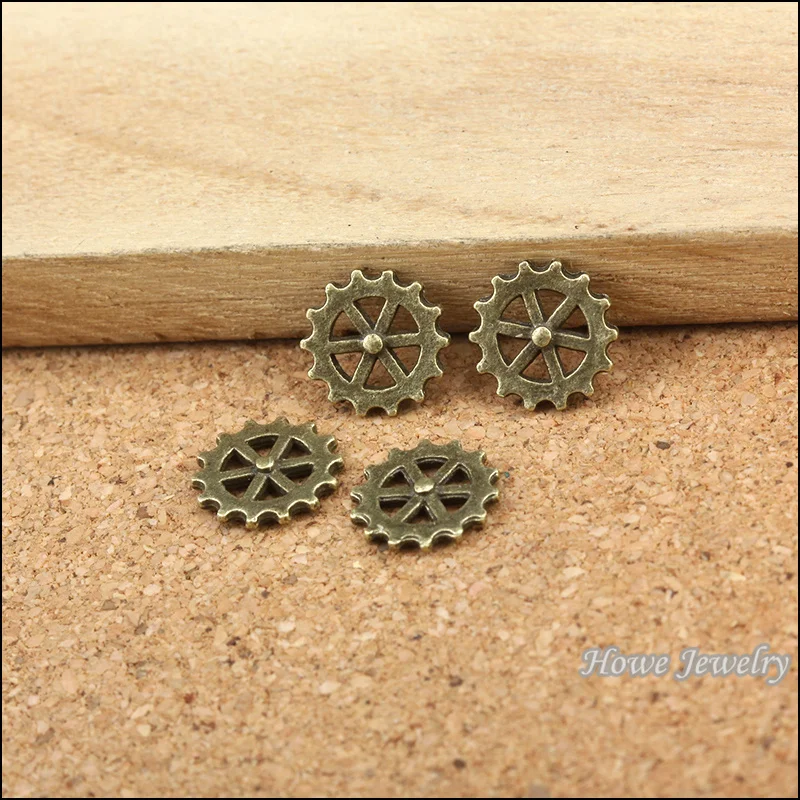 Wholesale 250 pcs Vintage Charms Gear Pendant Antique bronze Fit Bracelets Necklace DIY Metal Jewelry Making
Wholesale 250 pcs Vintage Charms Gear Pendant Antique bronze Fit Bracelets Necklace DIY Metal Jewelry Making
