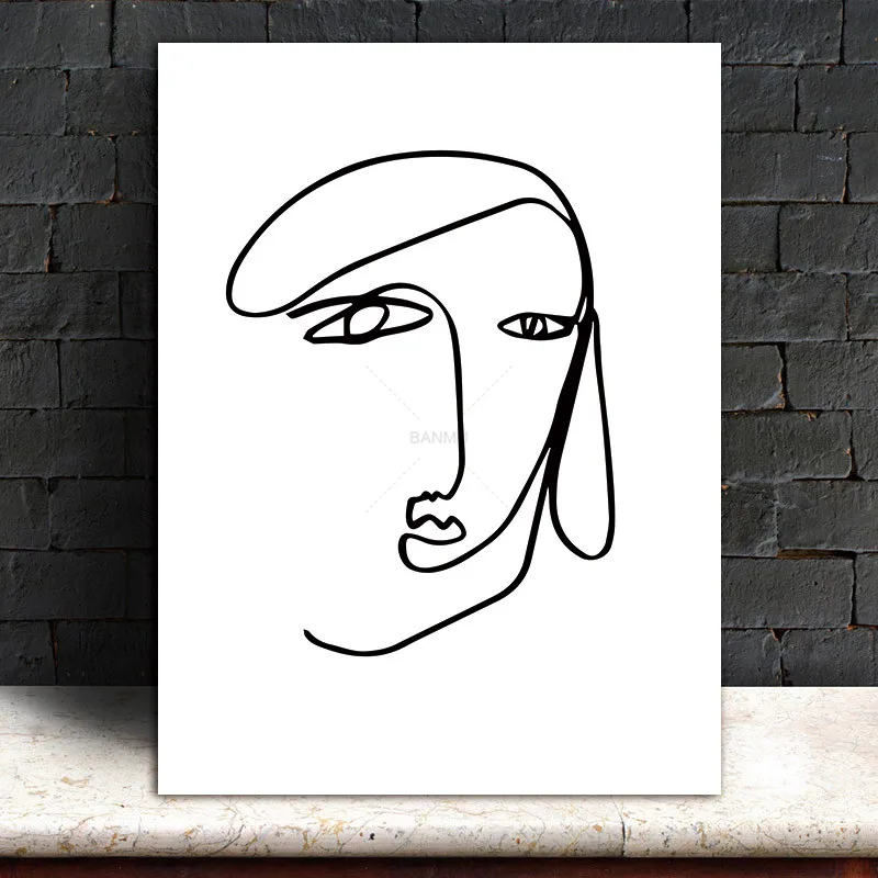 painting Canvas abstract print figure Wall Pictures Poster decor modern Wall art on canvas art print Brief strokes art portrait
painting Canvas abstract print figure Wall Pictures Poster decor modern Wall art on canvas art print Brief strokes art portrait