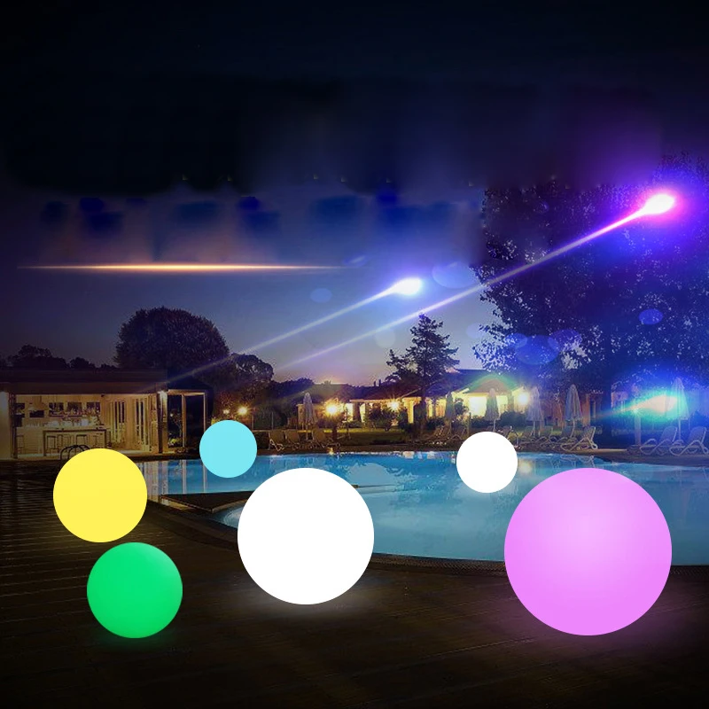 Remote Control LED Garden Ball Lights illuminated Swimming Pool Floating Balls Light Lawn Lamp Waterproof Outdoor Holiday Square
Remote Control LED Garden Ball Lights illuminated Swimming Pool Floating Balls Light Lawn Lamp Waterproof Outdoor Holiday Square