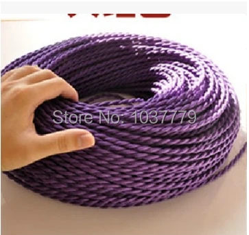 200meters lighting wire 100meters/roll braided textile fabric wire purple color vintage pendant lamp cable fabric braided cord
200meters lighting wire 100meters/roll braided textile fabric wire purple color vintage pendant lamp cable fabric braided cord