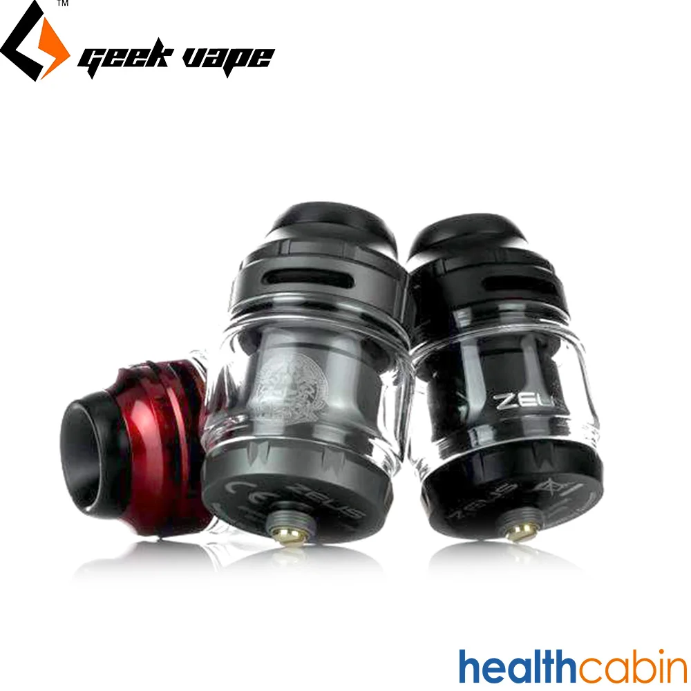 Geekvape Zeus X RTA бак 4 5 мл емкость 810 Delrin капельный наконечник электронная сигарета