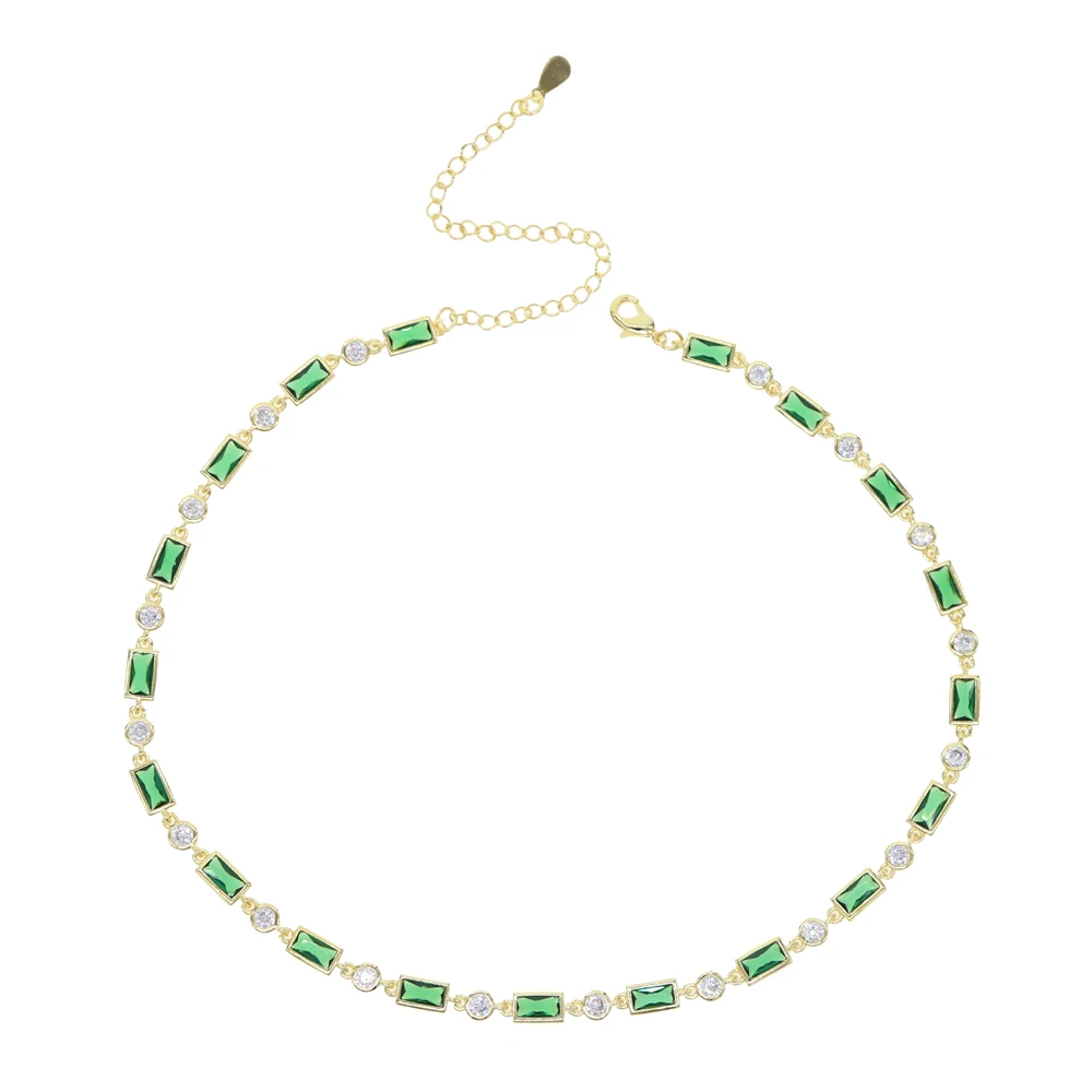 Red & Green crystal stone sexy choker necklace gold color 32+8cm chain choker for women Wedding Gifts jewelry
Red & Green crystal stone sexy choker necklace gold color 32+8cm chain choker for women Wedding Gifts jewelry