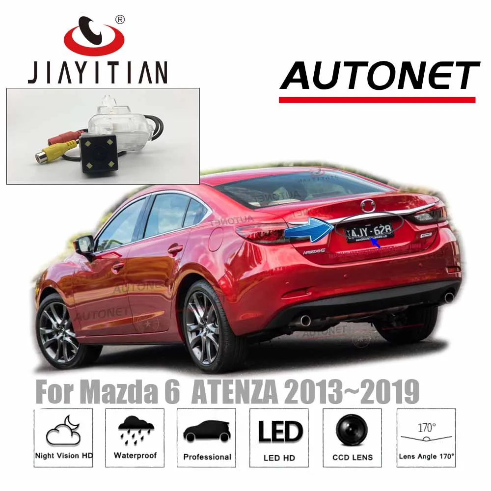 JIAYITIAN Rear View Camera For Mazda 6 mazda6 GJ ATENZA 2013~2018 MK3 M6/CCD/Night Vision/Reverse Camera License plate camera
JIAYITIAN Rear View Camera For Mazda 6 mazda6 GJ ATENZA 2013~2018 MK3 M6/CCD/Night Vision/Reverse Camera License plate camera