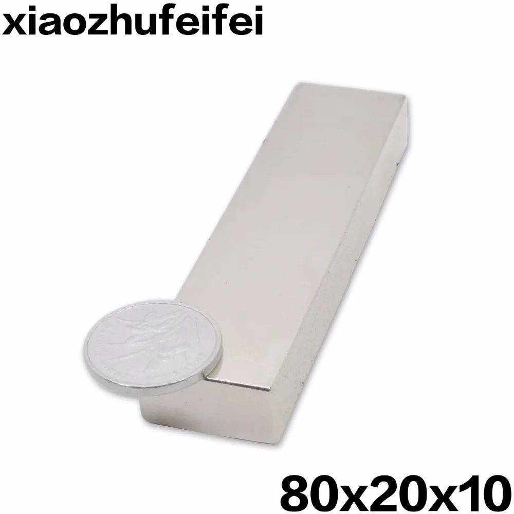 2pcs 80*20*10 N50 Magnet permanent 80mm x 20mm x 10mm super size rectangle block magnet NdFeB 80x20x10 free shipping 80x20x10mm
2pcs 80*20*10 N50 Magnet permanent 80mm x 20mm x 10mm super size rectangle block magnet NdFeB 80x20x10 free shipping 80x20x10mm