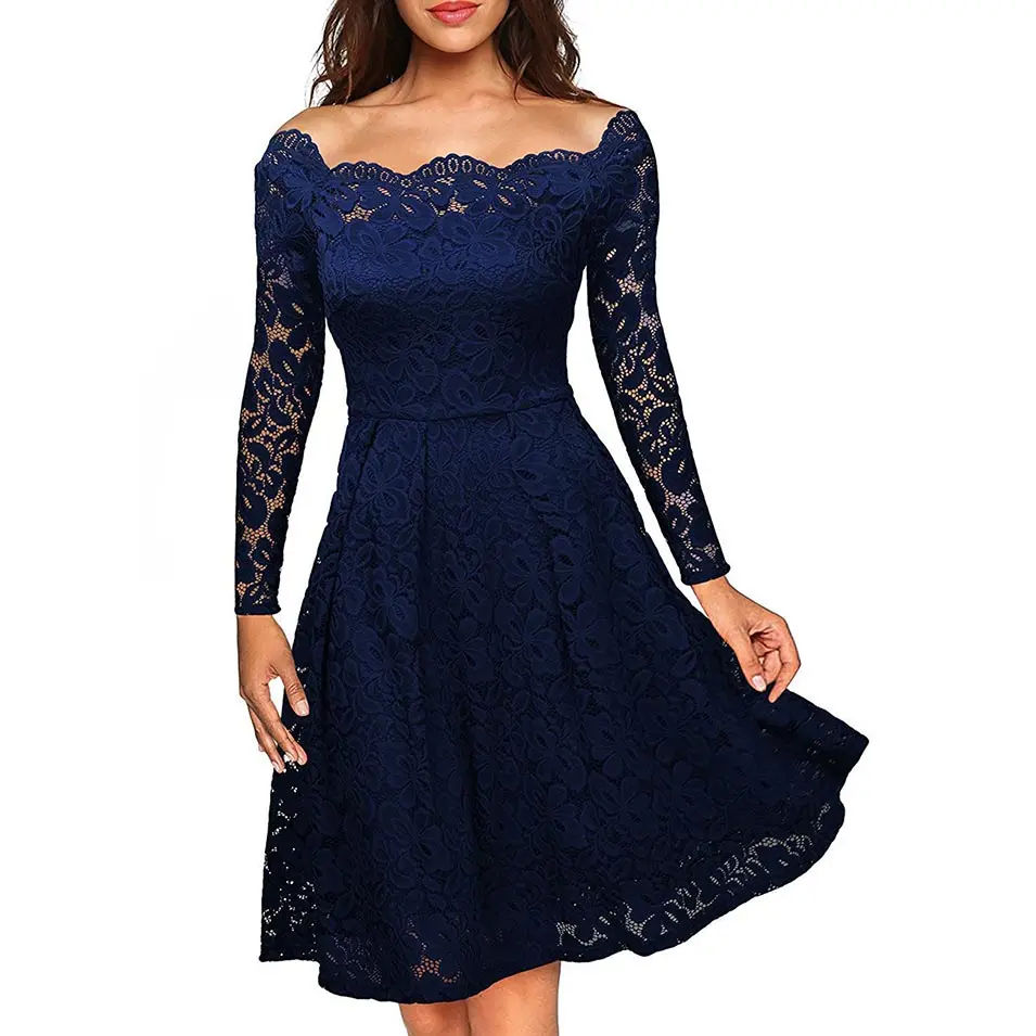Robe Femme Sexy Vintage Floral Lace Dress Women Elegant Long Sleeve Red Black Retro Style Rockabilly Swing Wedding Party Dress
Robe Femme Sexy Vintage Floral Lace Dress Women Elegant Long Sleeve Red Black Retro Style Rockabilly Swing Wedding Party Dress
