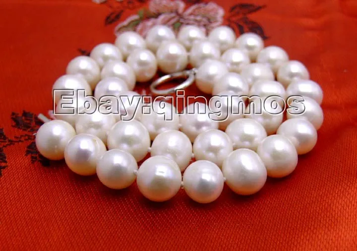 SALE Huge 10-11mm high quality White Round natural Freshwater pearl Loose Beads 14"-los45 Wholesale/retail Free shipping
SALE Huge 10-11mm high quality White Round natural Freshwater pearl Loose Beads 14"-los45 Wholesale/retail Free shipping