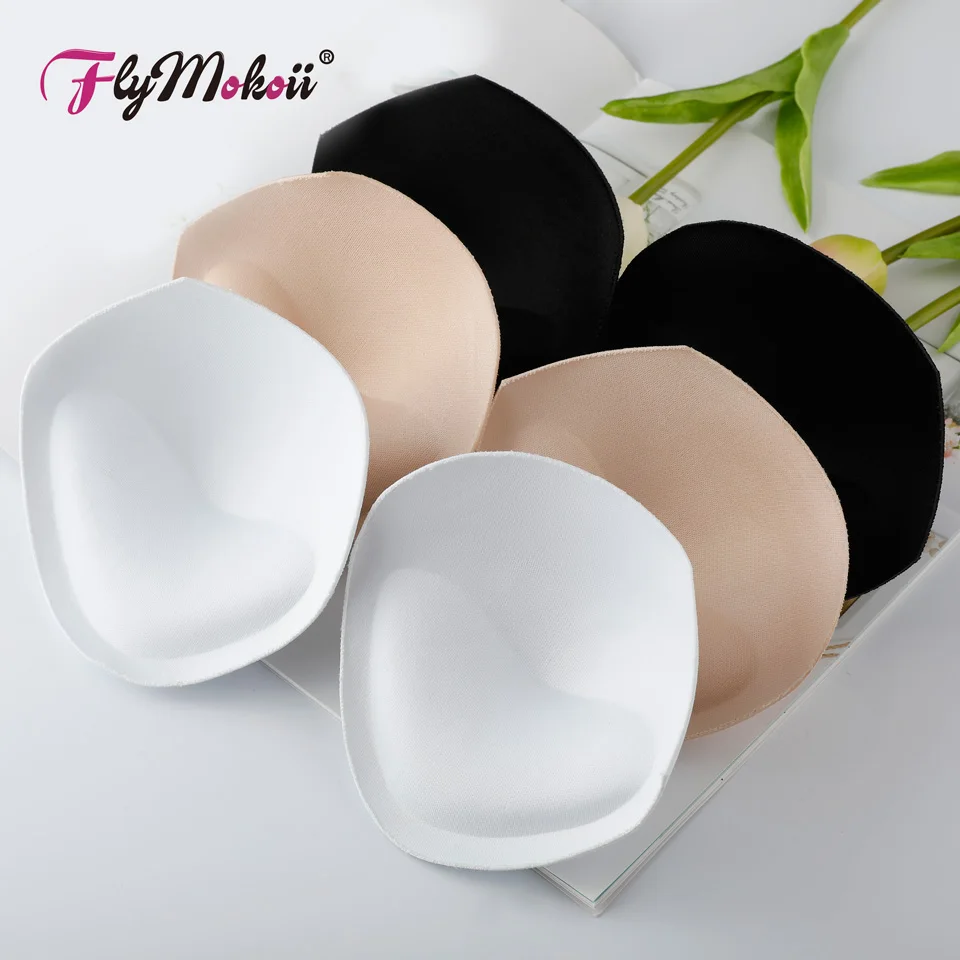 Flymokoii 3 Pairs/Lot Woman Swimsuit Pads Sponge Foam Triangle Bra Pad Push up Enhancer Chest Cup Thick Bikini Swimwear Inserts
Flymokoii 3 Pairs/Lot Woman Swimsuit Pads Sponge Foam Triangle Bra Pad Push up Enhancer Chest Cup Thick Bikini Swimwear Inserts