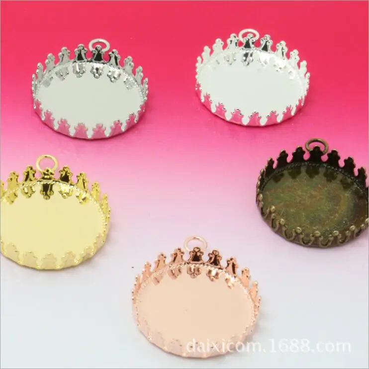 20pcs 15/20/25mm Diy Jewelry Findings Pendant Blank Base Tray for Cabochon Vintage Charm Blank Antique Bronze Silver Plated
20pcs 15/20/25mm Diy Jewelry Findings Pendant Blank Base Tray for Cabochon Vintage Charm Blank Antique Bronze Silver Plated