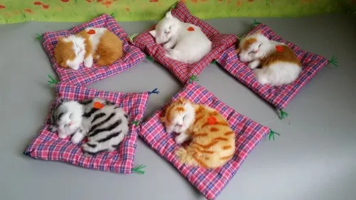 13x9cm simulation cat with mat,Handmade craft model toy,polyethylene& furs sounds miaow cat prop,decoration toy Xmas gift w4061
13x9cm simulation cat with mat,Handmade craft model toy,polyethylene& furs sounds miaow cat prop,decoration toy Xmas gift w4061
