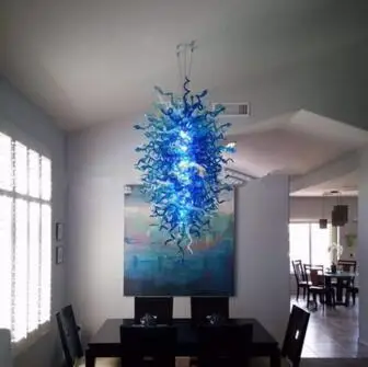 Wholesale Blue Led Glass Chandelier for Hotel Foyer Bedroom Living Room Dining Room Lights Glass Light Fixtures
Wholesale Blue Led Glass Chandelier for Hotel Foyer Bedroom Living Room Dining Room Lights Glass Light Fixtures