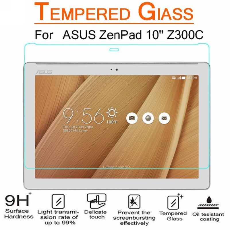 Для ASUS ZenPad 10 Z301MFL Z301ML Z301 Z300C Z300M Z300CL 1 дюймов Премиум взрывозащищенное Закаленное