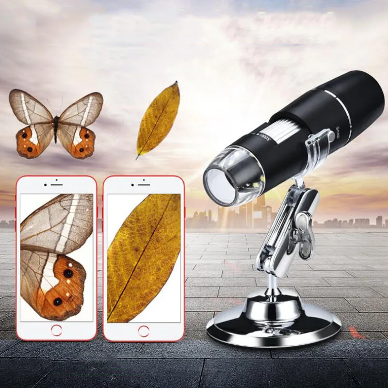 Handheld WiFi Microscope HD 2.0MP 1000X Microscope Stereo Digital Digital Microscope USB Endoscope Camera Microscope
Handheld WiFi Microscope HD 2.0MP 1000X Microscope Stereo Digital Digital Microscope USB Endoscope Camera Microscope