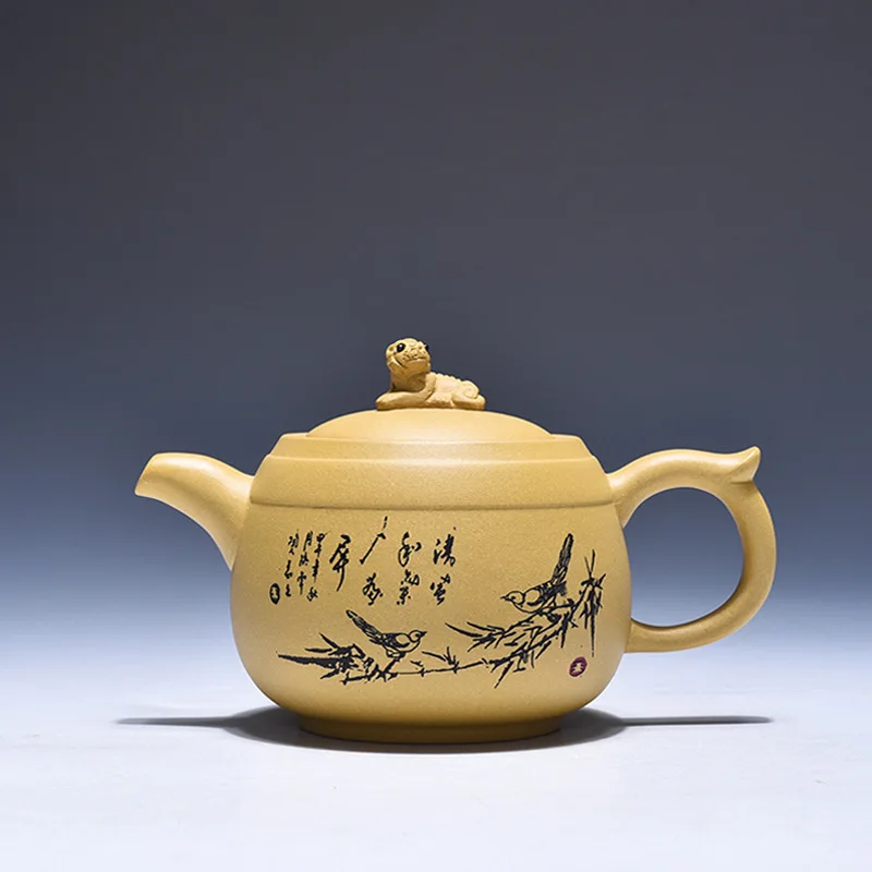 by the real thing all hand undressed ore section of mud lie tiger pot of kung fu tea tea set can be mixed batch
by the real thing all hand undressed ore section of mud lie tiger pot of kung fu tea tea set can be mixed batch