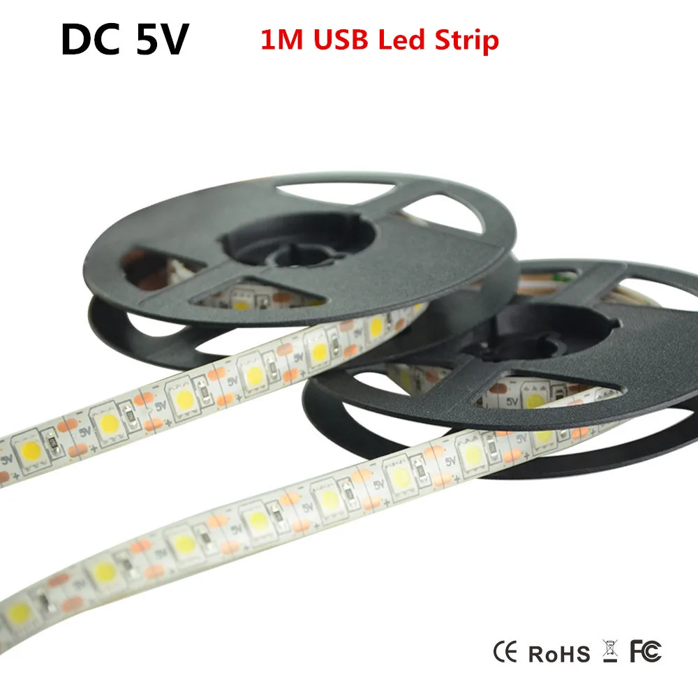 DC 5V USB Cable LED Strip Light Lamp SMD 5050 IP65 Waterproof Led Tape Christmas Flexible Led Stripe TV Background Lighting
DC 5V USB Cable LED Strip Light Lamp SMD 5050 IP65 Waterproof Led Tape Christmas Flexible Led Stripe TV Background Lighting