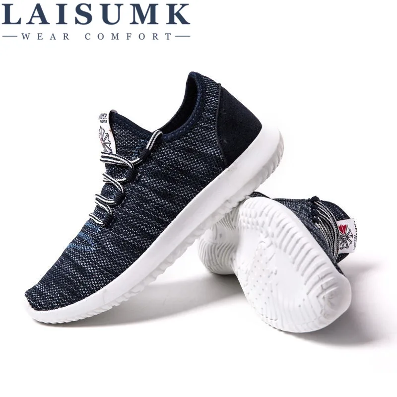 2020 LAISUMK Men Casual Shoes Summer Breathable Mesh Men Shoes Lightweight Men Flats Fashion Casual Water Shoes Brand Designer
2020 LAISUMK Men Casual Shoes Summer Breathable Mesh Men Shoes Lightweight Men Flats Fashion Casual Water Shoes Brand Designer