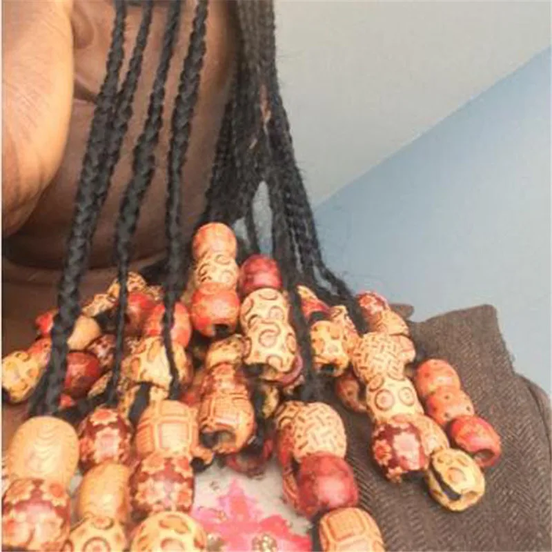 1.3cm Diam Bead Wooden Hair Beads Braiding Big Hole Dreadlock Bead Ring Tubes For Braiding Hair Extension Accessories
1.3cm Diam Bead Wooden Hair Beads Braiding Big Hole Dreadlock Bead Ring Tubes For Braiding Hair Extension Accessories