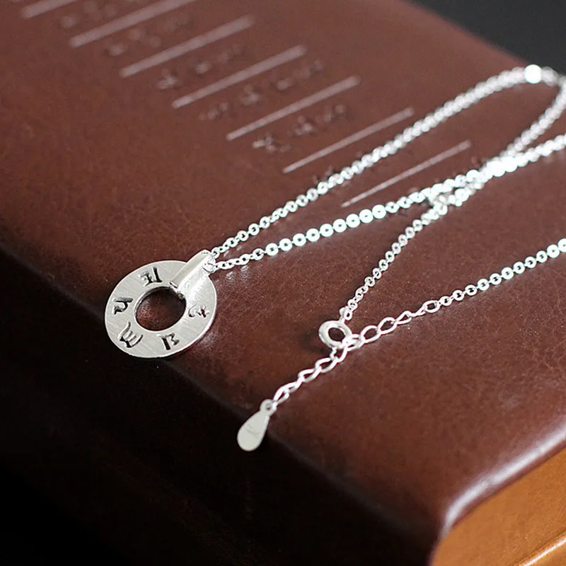 Necklaces Pendants L&p Necklace Chain 925 Sterling Tibetan Sanskrit Mantra Necklace,real Couples Hot Sale
Necklaces Pendants L&p Necklace Chain 925 Sterling Tibetan Sanskrit Mantra Necklace,real Couples Hot Sale