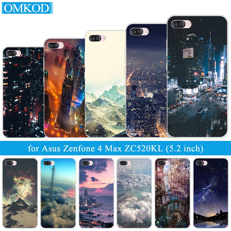 Чехлы для телефонов Asus Zenfone 4 Max ZC520KL мягкий чехол из ТПУ с функцией ночной сборки