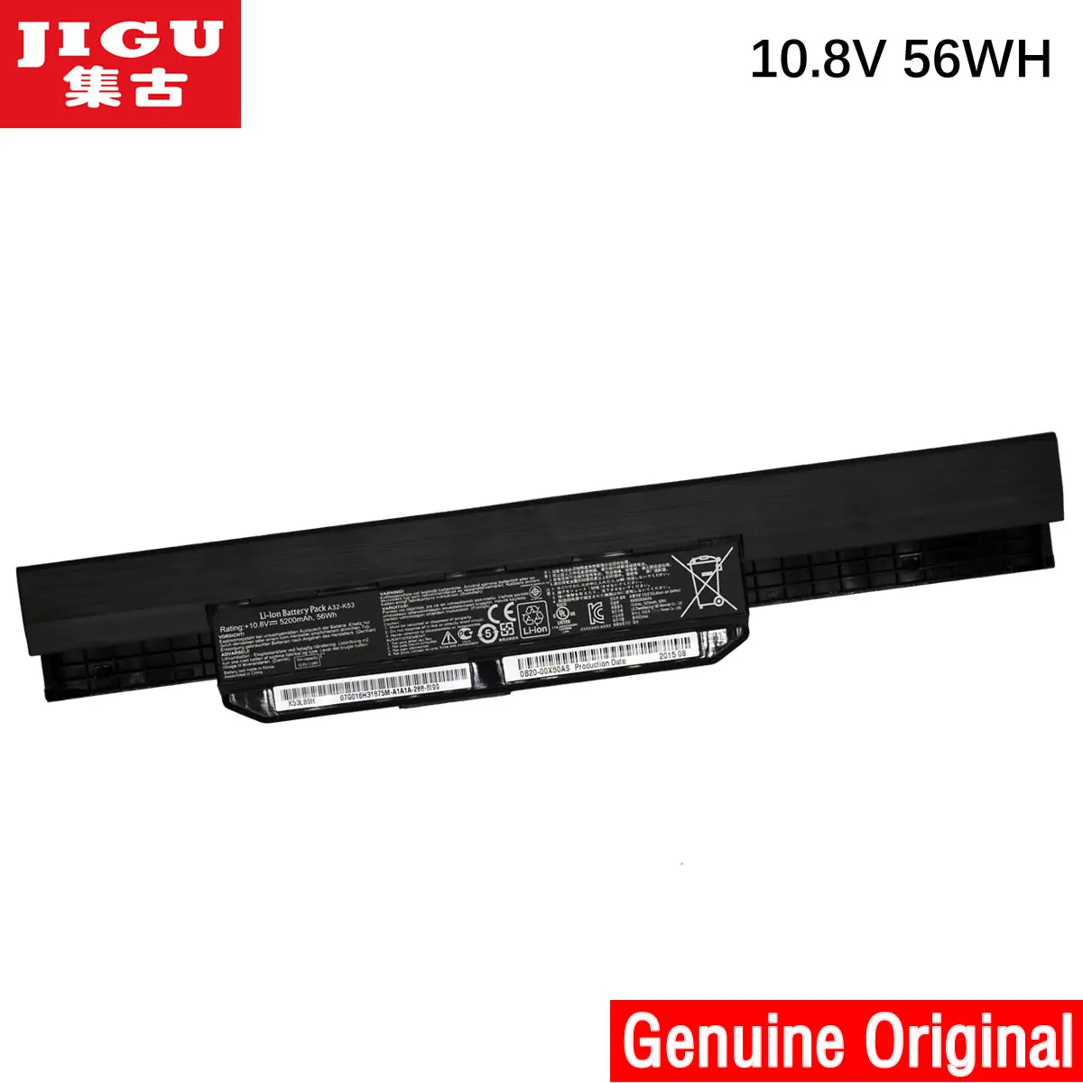 JIGU A32-K53, оригинальный аккумулятор для ноутбука Asus K43 K43E K43J K43S K43SV K53 K53E K53F K53J K53S K53SV A43 A53S A53SV
JIGU A32-K53, оригинальный аккумулятор для ноутбука Asus K43 K43E K43J K43S K43SV K53 K53E K53F K53J K53S K53SV A43 A53S A53SV