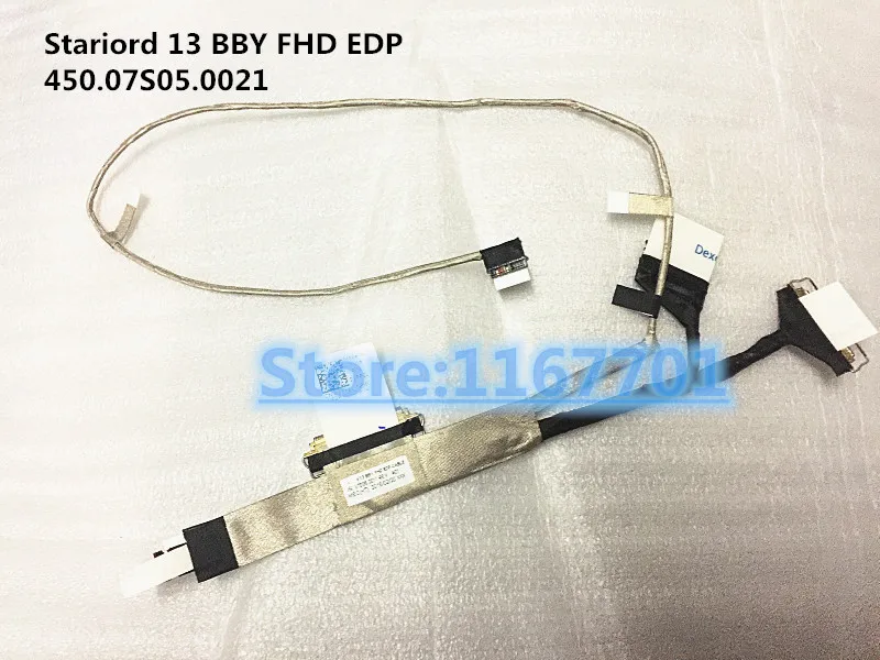 New ORG Laptop/notebook LCD/LED/LVDS cable for Dell Inspiron 13 7378 7368 VFF2J 0VFF2J Stariord 13 BBY FHD EDP 450.07S05.0021
New ORG Laptop/notebook LCD/LED/LVDS cable for Dell Inspiron 13 7378 7368 VFF2J 0VFF2J Stariord 13 BBY FHD EDP 450.07S05.0021