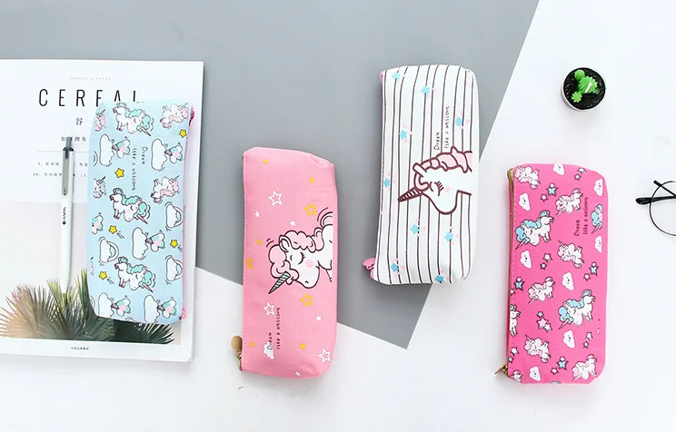 Unicorn canvas Pencil Case Pencil Bag School Stationery Cosmetic Bag pencil Pouch For school office estojo escolar
Unicorn canvas Pencil Case Pencil Bag School Stationery Cosmetic Bag pencil Pouch For school office estojo escolar