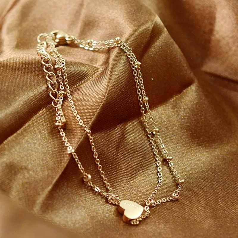 Fashion Wedding Barefoot Sandals Beach Foot Jewelry Sexy Pie Leg Chain Female Boho Heart Anklet for Women
Fashion Wedding Barefoot Sandals Beach Foot Jewelry Sexy Pie Leg Chain Female Boho Heart Anklet for Women