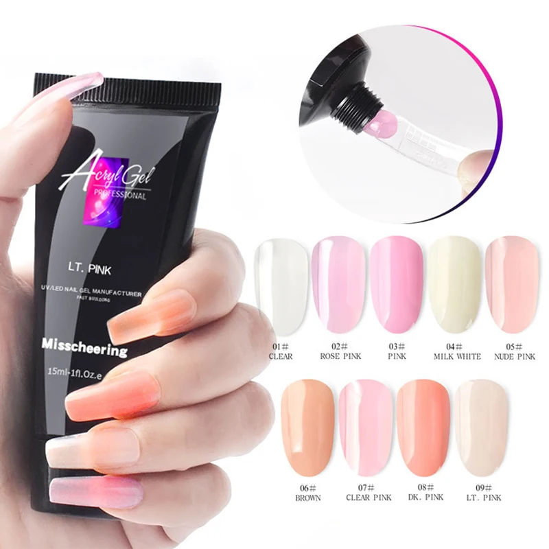 15ml Nail Extension Gel Polish Hard Builder Acrylic Gel UV Soak Off Camouflage Fast Nail Extension Manicure Nail Gel Varnish
15ml Nail Extension Gel Polish Hard Builder Acrylic Gel UV Soak Off Camouflage Fast Nail Extension Manicure Nail Gel Varnish