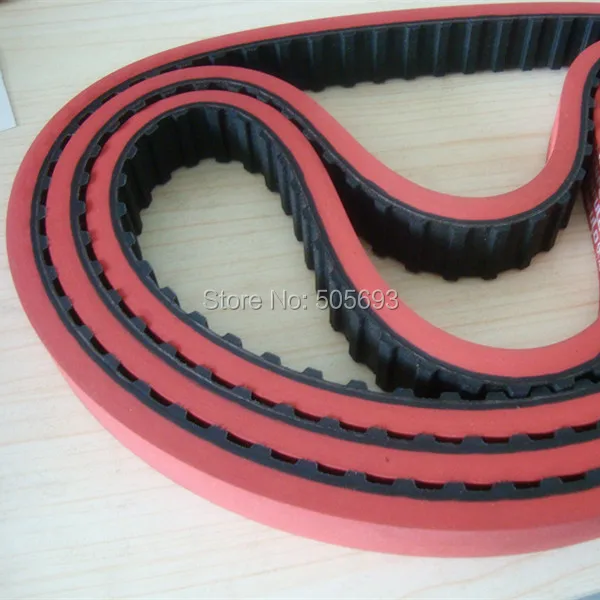 XL round belt with 279.4mm length 10mm width with 2mm red rubber coating 45pcs sell by one pack
XL round belt with 279.4mm length 10mm width with 2mm red rubber coating 45pcs sell by one pack