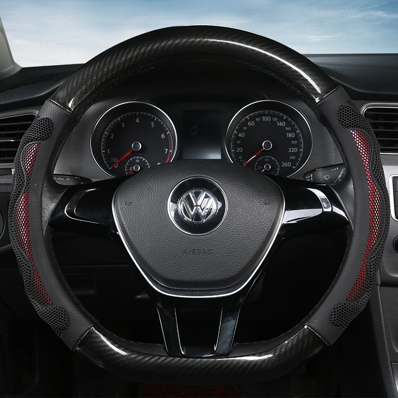 D Shape Car Steering Wheel Cover PU Leather+Carbon Fiber For Rogue Sport Hybrid 2017 - 2019 2020 Qashqai 2019 2020 Braid Cover
D Shape Car Steering Wheel Cover PU Leather+Carbon Fiber For Rogue Sport Hybrid 2017 - 2019 2020 Qashqai 2019 2020 Braid Cover