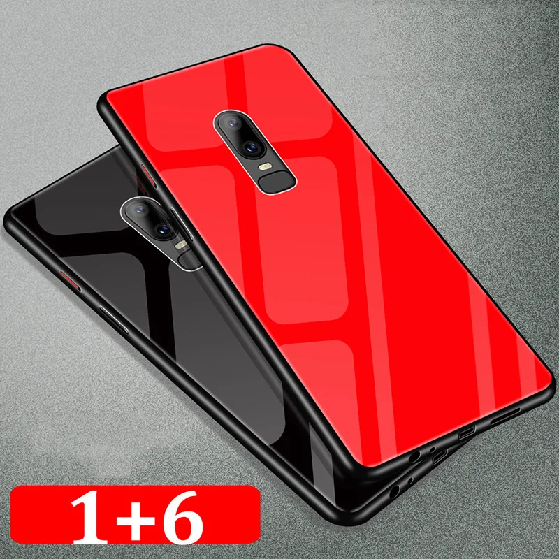 For Oneplus 6 Case 1+6 phone Cases Solid color Tempered glass cover Oneplus6 case Protection Shell For One plus 6 coque fundas
For Oneplus 6 Case 1+6 phone Cases Solid color Tempered glass cover Oneplus6 case Protection Shell For One plus 6 coque fundas