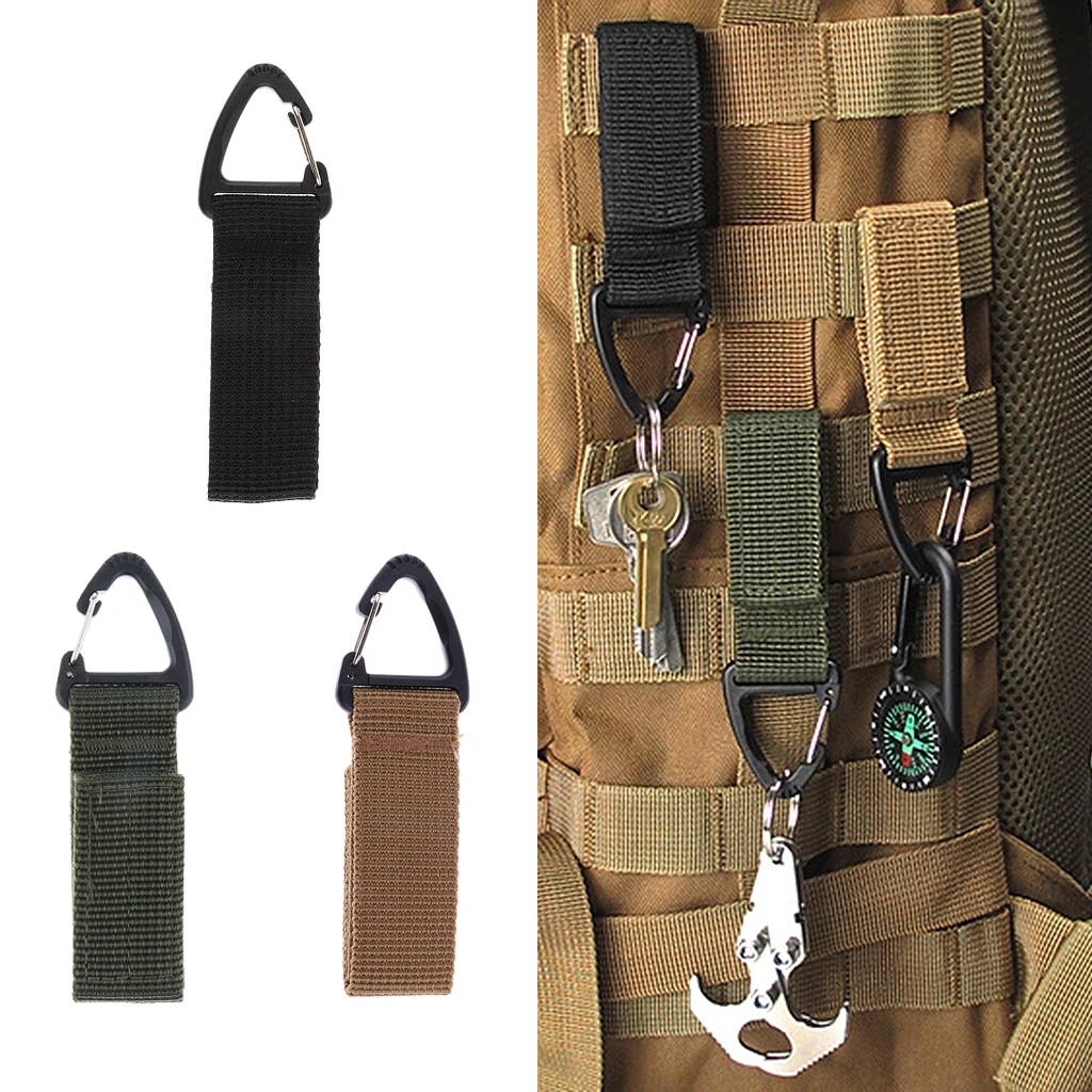 Outdoor Hiking Camping Hunting Molle High Strength Nylon Webbing Triangular Carabiner Clip Hook Mountaineering Accessory
Outdoor Hiking Camping Hunting Molle High Strength Nylon Webbing Triangular Carabiner Clip Hook Mountaineering Accessory