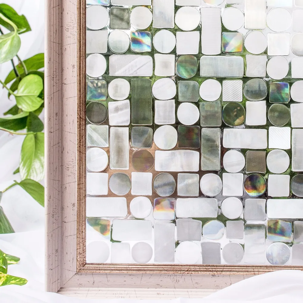CottonColors PVC Waterproof Privacy Window decorative Film No-Glue 3D Static Decorative Window Glass Stickers Size 45x 100cm
CottonColors PVC Waterproof Privacy Window decorative Film No-Glue 3D Static Decorative Window Glass Stickers Size 45x 100cm