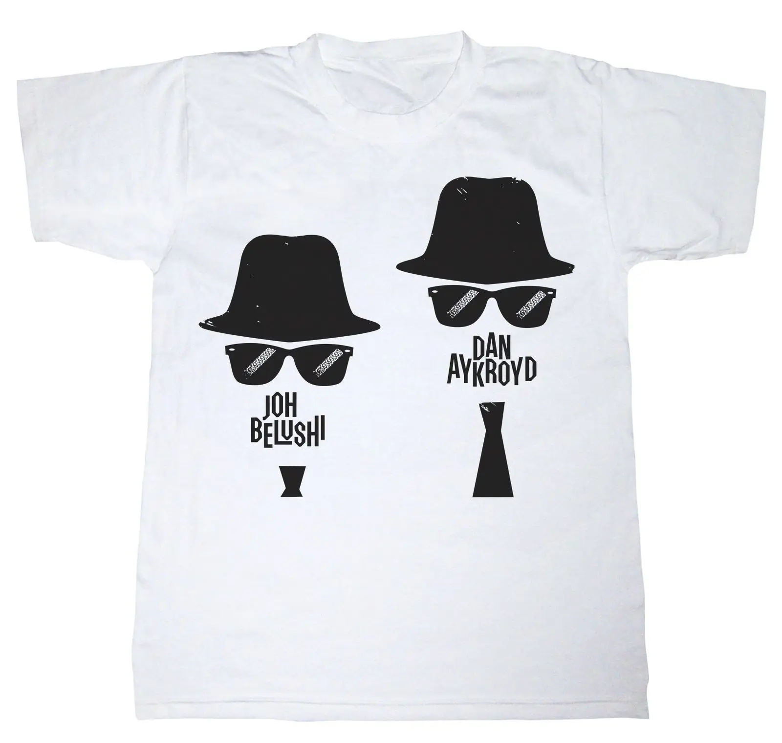 Футболка Blues Brothers maglietta con locandina del film rivisitata stile Винтажная летняя Мужская модная
