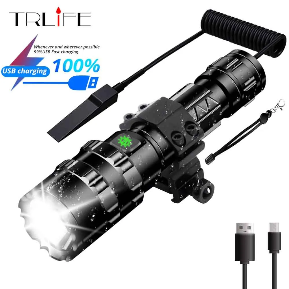 Portable Tactical Scout Light Rifle Hunting Flashlight Weapon Light LED Torch With Remote Pressure Switch and Mount for Hunting
Portable Tactical Scout Light Rifle Hunting Flashlight Weapon Light LED Torch With Remote Pressure Switch and Mount for Hunting
