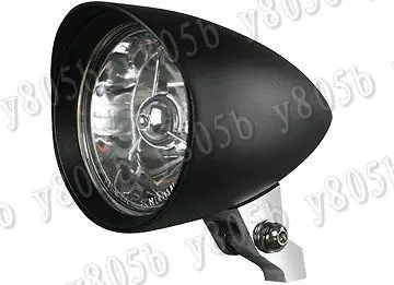 Матовая черная цилиндрическая лампа 7 дюймов для фар Kawasaki Vulcan Classic VN 400 VN500 800 900 1200