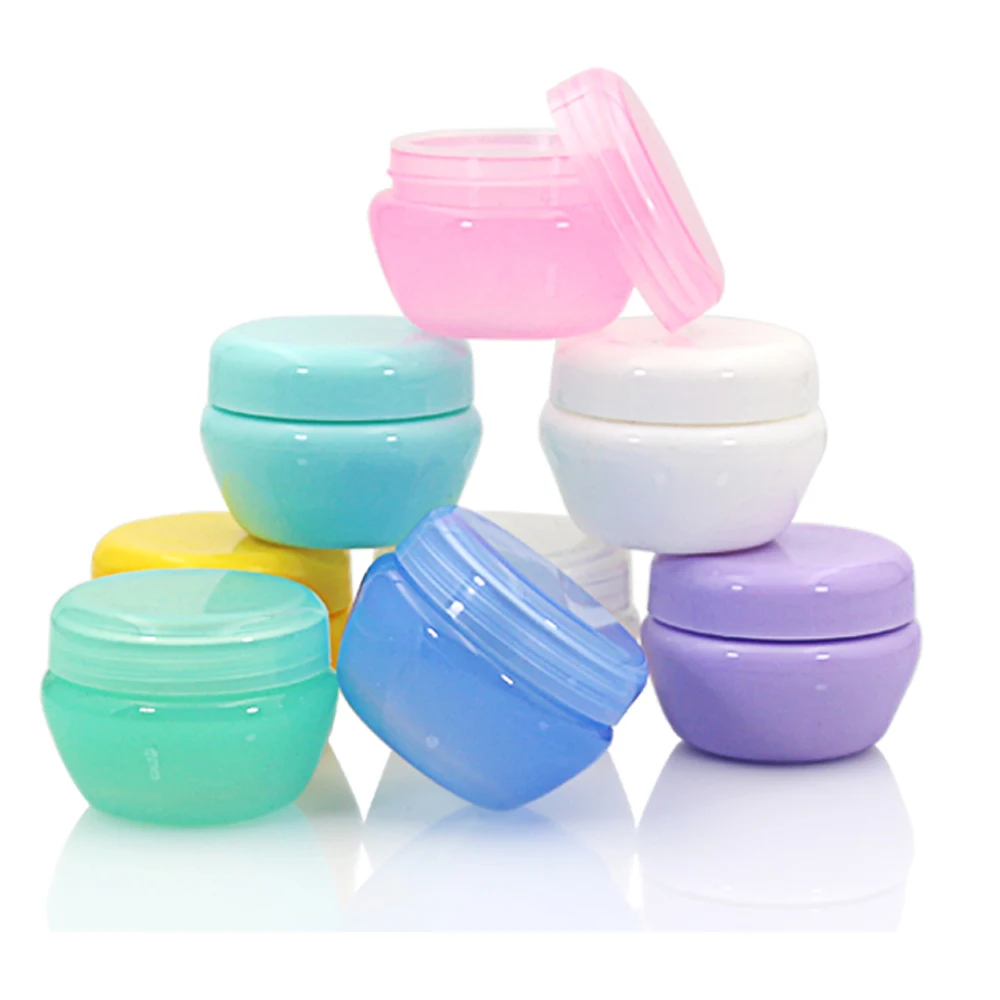 50Pcs 5g/10g/20g/30g Plastic Empty Makeup Jar Pot Sample bottles Travel Face Cream Balm Lotion Cosmetic Container w/ Inner Lid
50Pcs 5g/10g/20g/30g Plastic Empty Makeup Jar Pot Sample bottles Travel Face Cream Balm Lotion Cosmetic Container w/ Inner Lid