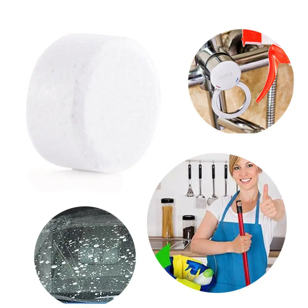 10Pcs Multifunction Detergent Effervescent Tablets Cleaner Home Kitchen Cleaning Car Windshield Glass Washer | Дом и сад